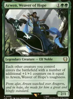 Arwen, Weaver of Hope 35 Commander: The Lord of the Rings: Magic: The Gathering - Image 1