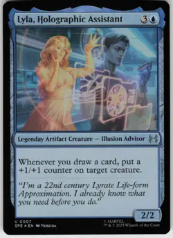 Foil Lyla, Holographic Assistant 7 Marvel's Spider-Man: Eternal-Legal U - Image 1
