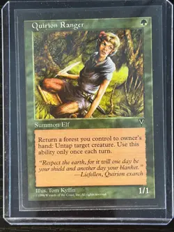 Quirion Ranger Visions MTG Magic the Gathering - Near Mint Vintage - Image 3