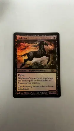 FOIL Nightmare *Magic 2010 (M10)* MTG Magic the Gathering - Image 1