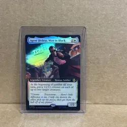 Agent Bishop, Man in Black (Extended Art) Teenage Mutant Ninja Turtles Foil - Image 1