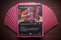 Magic: The Gathering- Zurgo, Thunder's Decree casual commander deck - Image 1