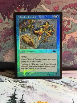 Magic the Gathering MTG Foil Cloud of Faeries Urza's Legacy #29 - Image 1