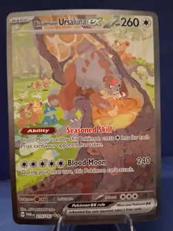 Pokemon Sv06: Twilight Masquerade - Bloodmoon Ursaluna ex 216/167 - Holo SIR - Image 1