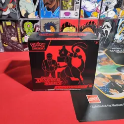 Pokemon Destined Rivals ETB Elite Trainer Box with Accessories EMPTY Box - Image 1