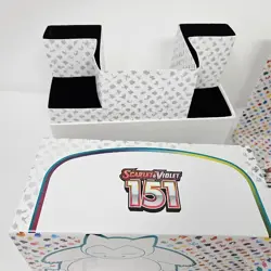 Pokemon 151 Elite Trainer Box ETB Empty NO PACKS OR PROMO w/ Sleeves Dividers 820650853159 - Image 2