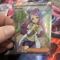 Miriam - 238/198 - Pokemon Scarlet Violet Base Full Art Ultra Rare Card NM - Image 1
