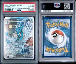 2024 POKEMON SVP PROMO SPECIAL ILLUSTRATION COLLECTION #131 KINGDRA EX PSA 10 - Image 4