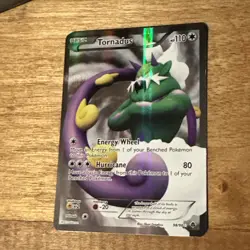 Pokemon TCG Tornadus Emerging Powers 98/98 Holo Full Art Ultra Rare - Image 1