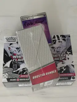 Pokemon TCG - White Flare Booster Bundle (6 packs) - New Factory Sealed - Image 2