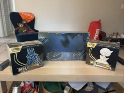 Pokemon Mega Charizard X EX UPC Ultra-Premium Collection Box Sealed Bundle - Image 1