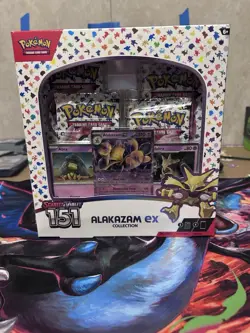 Pokemon Scarlet & Violet 151 Alakazam ex Collection Box - Image 1