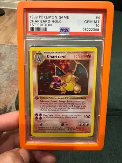 1999 POKEMON GAME #4 CHARIZARD-HOLO 1ST EDITION - Image 1