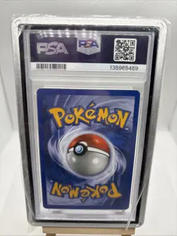 Pokemon Light Dragonite Neo Destiny 1st Edition Holo Rare PSA 8 - Image 2