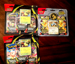 Pokemon TCG: Ascended Heroes (1), Perfect Order (2) 3 pack blisters. Lot of 3 - Image 1