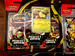 Pokemon TCG: Ascended Heroes (1), Perfect Order (2) 3 pack blisters. Lot of 3 - Image 3