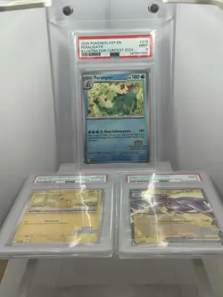 2024 Pokemon EN Promo Illust. Contest Set (3 PSA Slabs 9/10/9 Sequential Cert) - Image 3