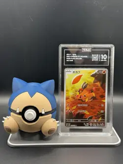 Pokemon TCG Tepig Art Rare 096/086 White Flare Japanese TAG 10 - Image 1
