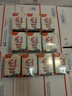 Lot of (10) Pokemon TCG Scarlet & Violet 151 Booster Bundle Boxes SEALED - Image 2