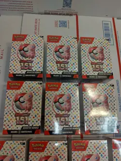 Lot of (10) Pokemon TCG Scarlet & Violet 151 Booster Bundle Boxes SEALED - Image 3