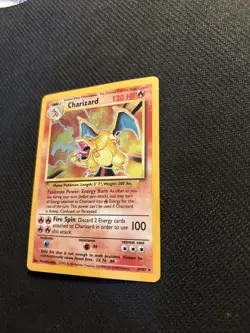 Charizard 4/102 Pokemon 1999 Base Set Unlimited LP/MP - Image 3