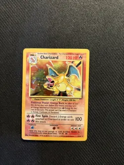 Charizard 4/102 Pokemon 1999 Base Set Unlimited LP/MP - Image 4
