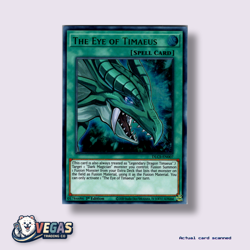 The Eye of Timaeus (Green) DLCS-EN007 1st Edition Ultra Rare NM Yu-Gi-Oh! - Image 1