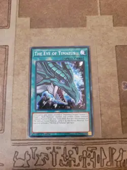 YUGIOH THE EYE OF TIMAEUS LEDD-ENA21 COMMON 1ST ED LP - Image 1