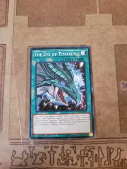 YUGIOH THE EYE OF TIMAEUS LEDD-ENA21 COMMON 1ST ED LP - Image 2