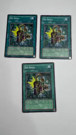 De-Spell - SDK-035/SDY-029 - Unlimited Edition - Common - Damaged - Yugioh! X3 - Image 1