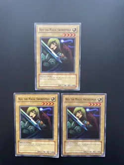 Yugioh Neo The Magic Swordsman SDY-035 Unlimited Edition Common HP X3 - Image 1