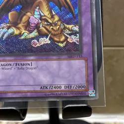 Yu-Gi-Oh! Thousand Dragon Secret Rare Metal Raiders MRD-143 Fusion Holo 2400/20… - Image 5