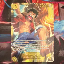 Bandai One Piece CCG Monkey.D.Luffy OP15-119 5 Cost 7000 Rush Character - Image 1