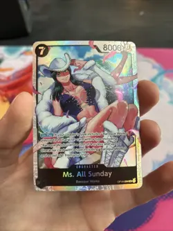 Ms. All Sunday OP14-084 Super Rare NM One Piece TCG English - Image 1