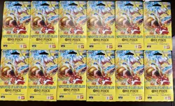 (LOT OF 12)One Piece TCG OP-15 Adventure on Kami's Island Sleeved Booster Pack - Image 1