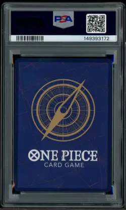 2025 One Piece OP13 EN Red Manga Alternate Art #119 Portgas D. Ace PSA 10 - Image 3