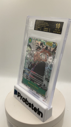 2024 One Piece Wings of Captain OP06118 Roronoa Zoro Manga BGS 10 BLACK LABEL - Image 2
