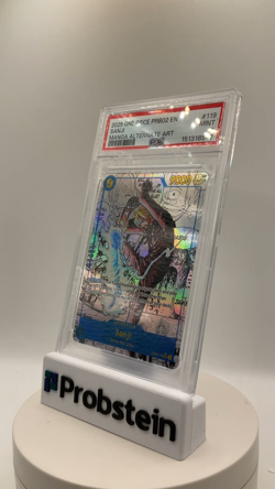 2025 One Piece PRB02 Manga Alternate Art #119 Sanji PSA 9 MINT - Image 2