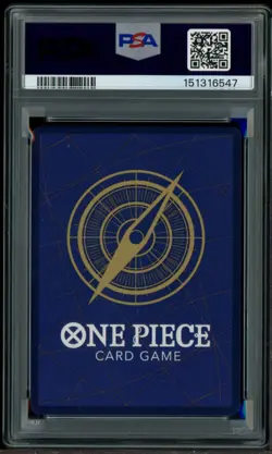 2025 One Piece PRB02 Manga Alternate Art #119 Sanji PSA 9 MINT - Image 3