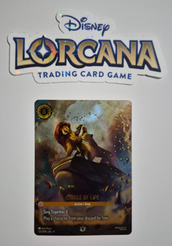 Disney Lorcana Fabled Enchanted Circle of Life The Lion King English Rare - Image 1