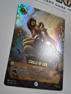 Disney Lorcana Fabled Enchanted Circle of Life The Lion King English Rare - Image 3