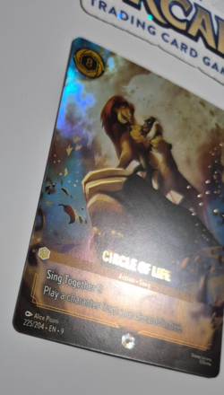 Disney Lorcana Fabled Enchanted Circle of Life The Lion King English Rare - Image 4