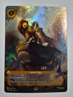 Disney Lorcana Fabled Enchanted Circle of Life The Lion King English Rare - Image 5