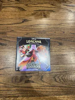 Brand New DISNEY LORCANA Rise of the Floodborn Illumineers Trove Box Free Ship - Image 1