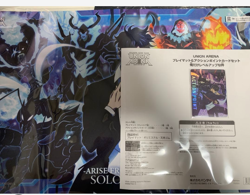 UNION ARENA Playmat & Action Point Card Set Only I Level Up New Japan - Image 1