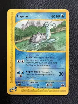 Lapras 71/144 Pokemon TCG Skyridge Regular Unlimited Card English - NM - Image 1