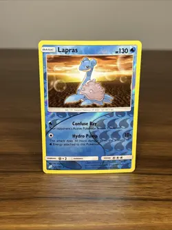 Lapras 31/181 Sun & Moon Team Up | Reverse Holo Rare Pokemon Card - Image 2