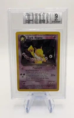 BGS 9 Mint Dark Hypno 9/82 Holo Unlimited 2000 Pokemon Team Rocket - Image 1
