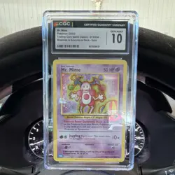 Pokemon Mr. Mime 013/034 Trading Card Game Classic Holo CGC 10 Gem Mint 2023 - Image 1