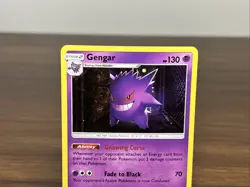 Gengar 38/111 Sun & Moon Crimson Invasion | Holo Rare Pokemon Card - Image 3